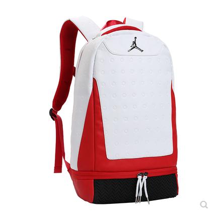 2019 Air Jordan 13 Backpack White Red Black